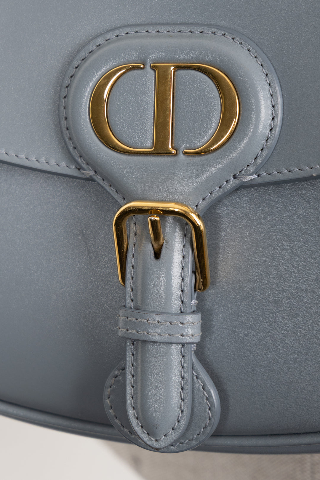 CHRISTIAN DIOR Medium Bobby Crossbody Bag Baby Blue