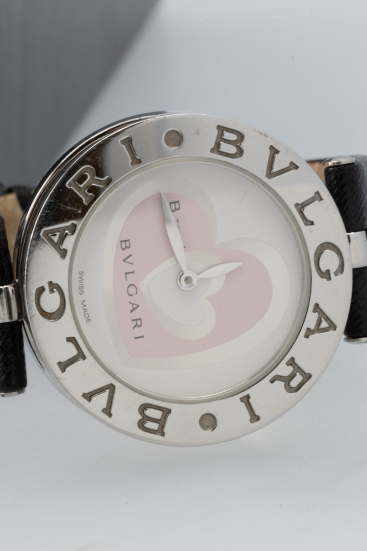 BVLGARI B.Zero1 Double Heart Watch Silver