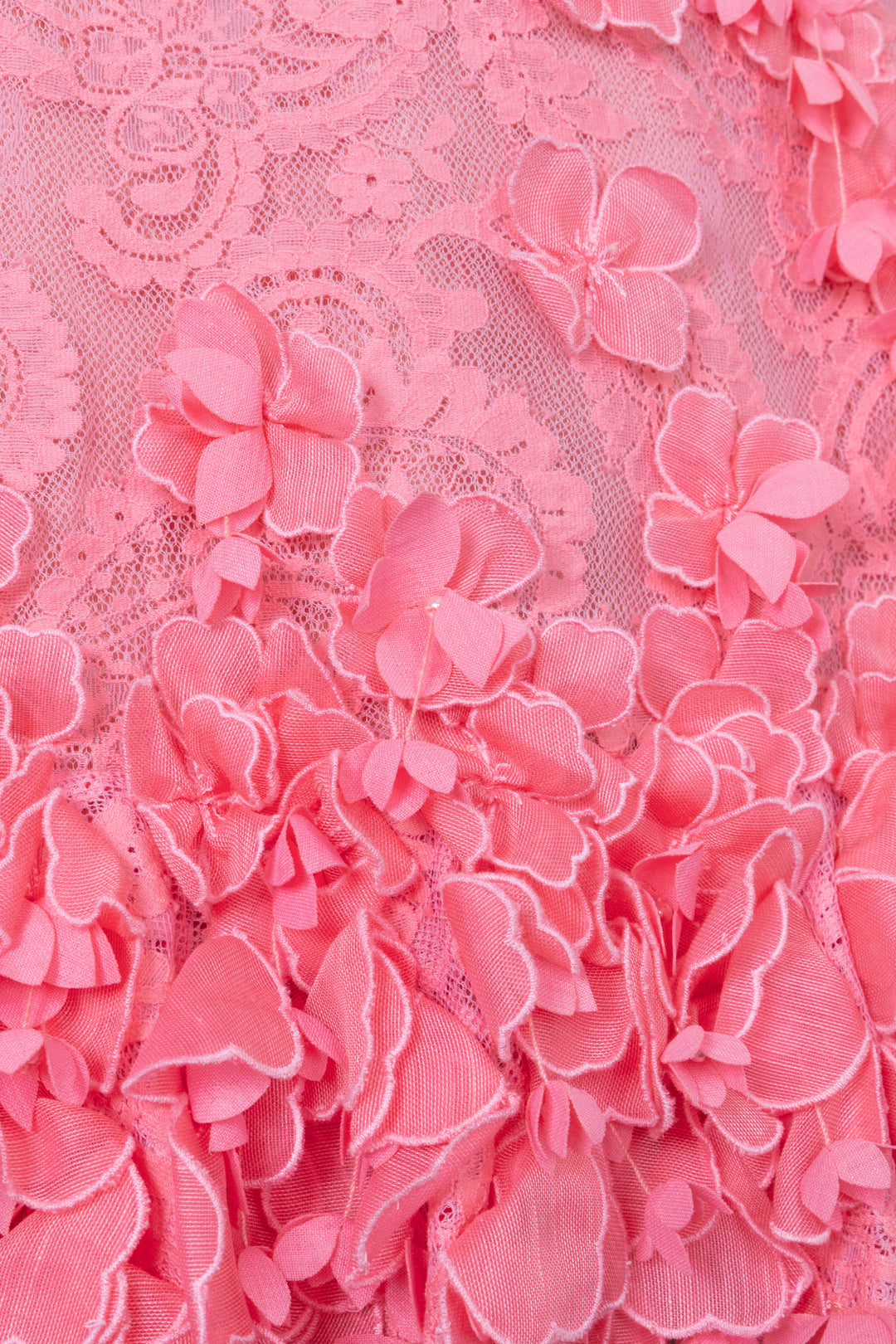 ZIMMERMANN 3D Flowers Dress Pink