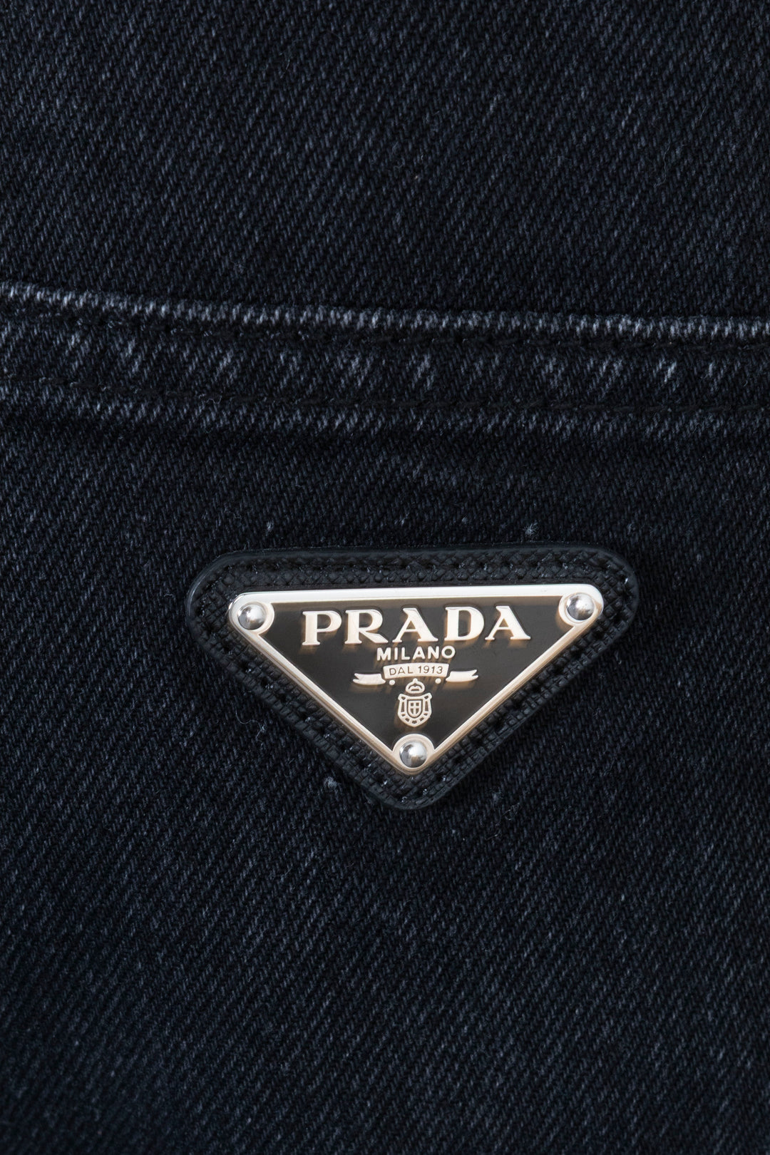 PRADA Pants Denim Black