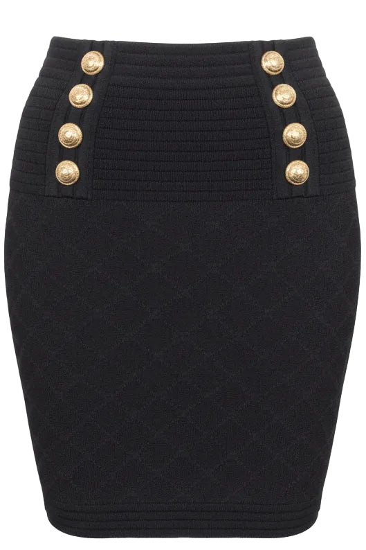 Jupe crayon BALMAIN noire