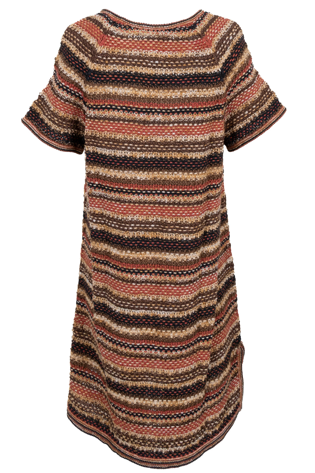 CHANEL Cruise 2018 Knit Dress Brown Orange