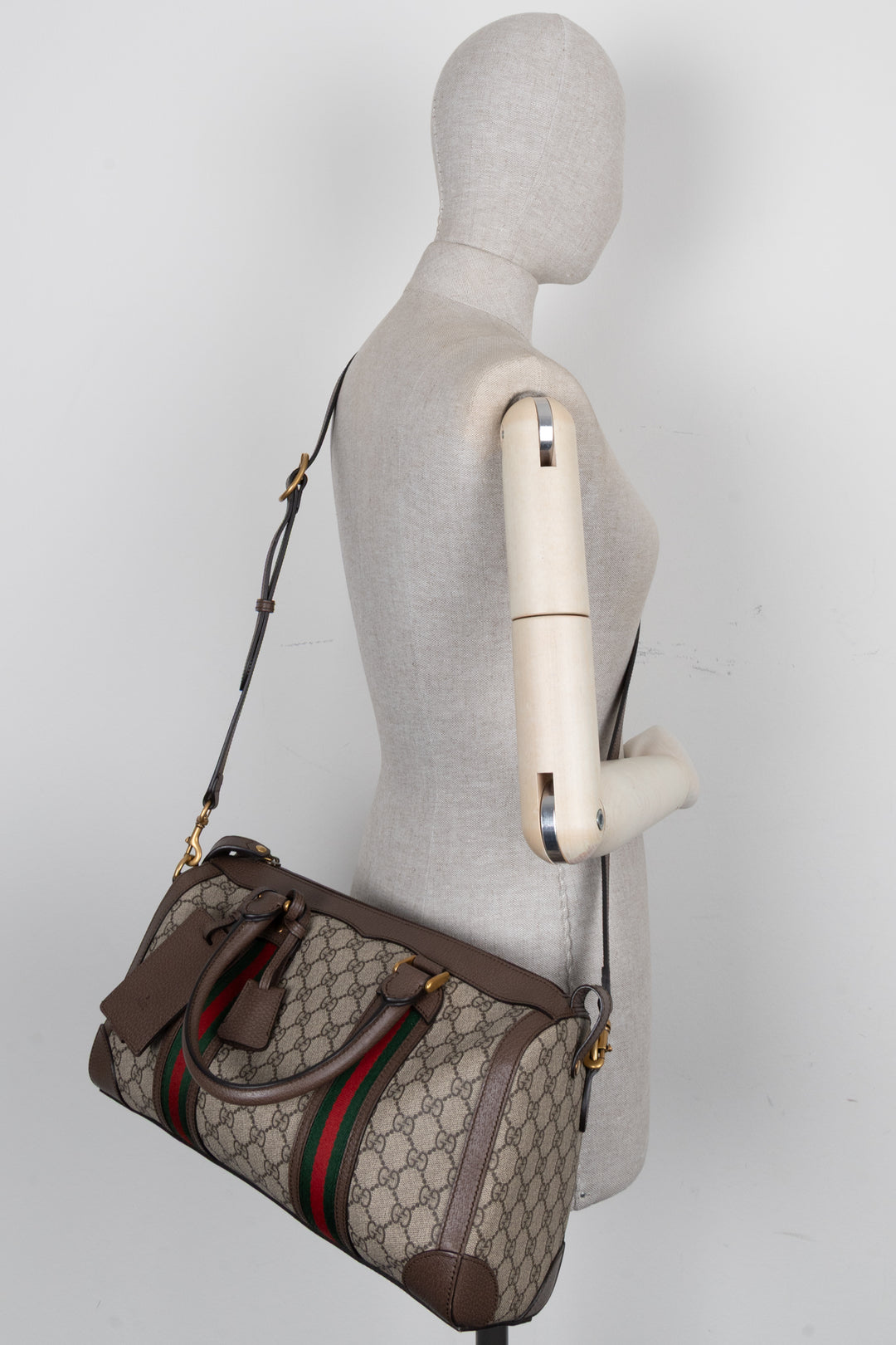 GUCCI Supreme Duffle Bag Canvas