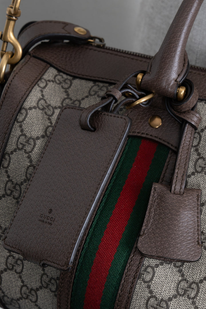 GUCCI Supreme Duffle Bag Canvas