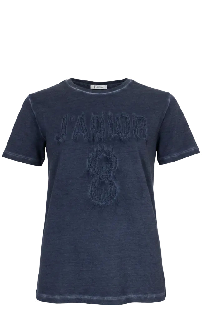 CHRISTIAN DIOR J'Adior Tie-Dye T-Shirt Blue
