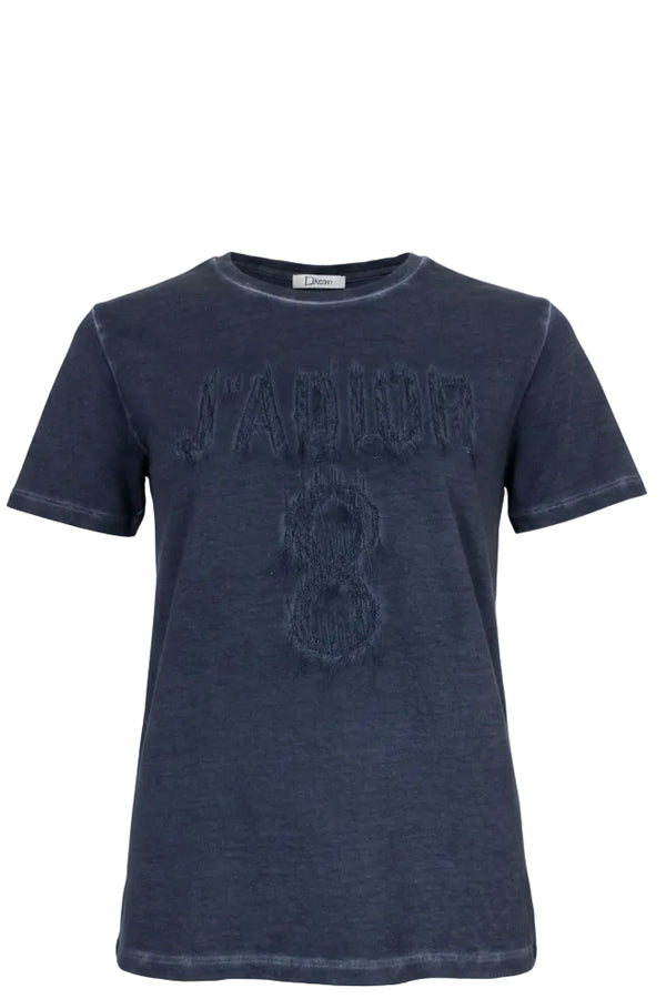 CHRISTIAN DIOR J'Adior Tie Dye T-Shirt Blue