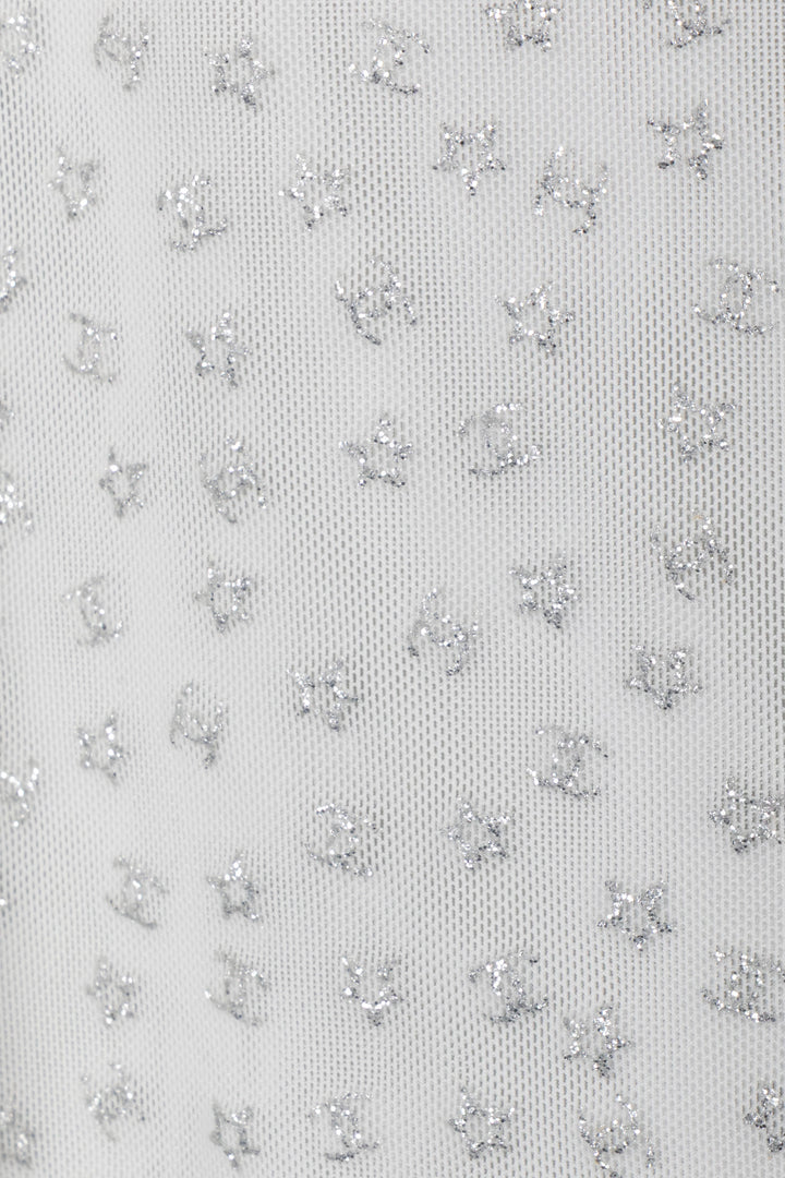 Débardeur CHANEL 2024 Étoile CC Blanc Argent