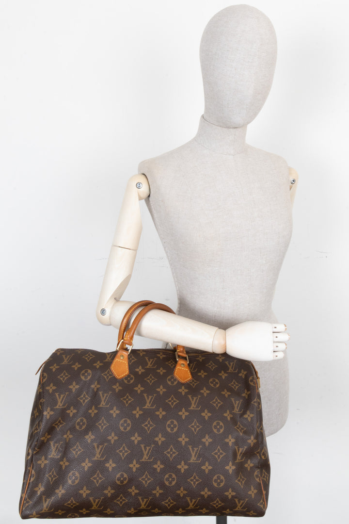 LOUIS VUITTON Speedy 40 MNG Toile
