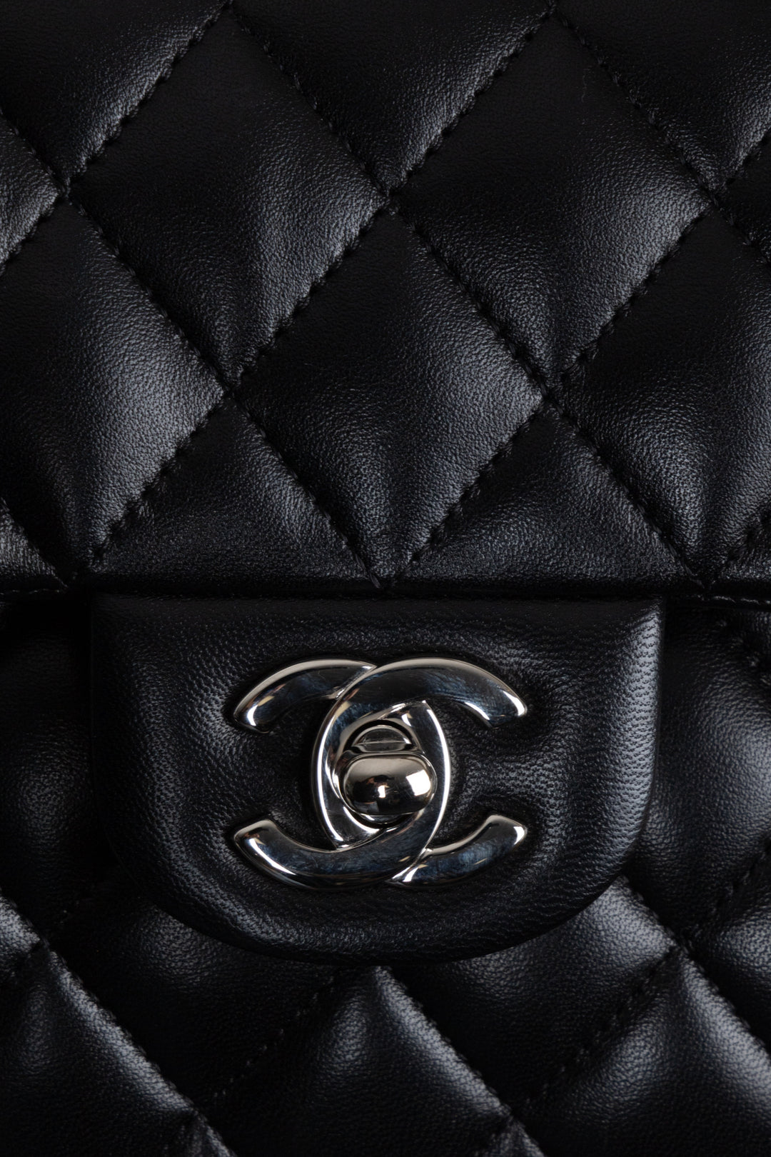 CHANEL Small Double Flap Black Lambskin