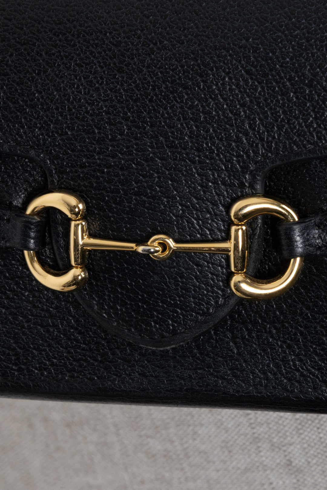 GUCCI Horsebit 1955 Mini Crossbody Bag Black