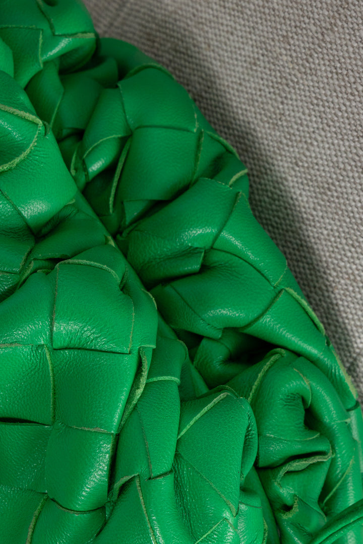 BOTTEGA VENETA Mini Pouch Intrecciato Parakeet