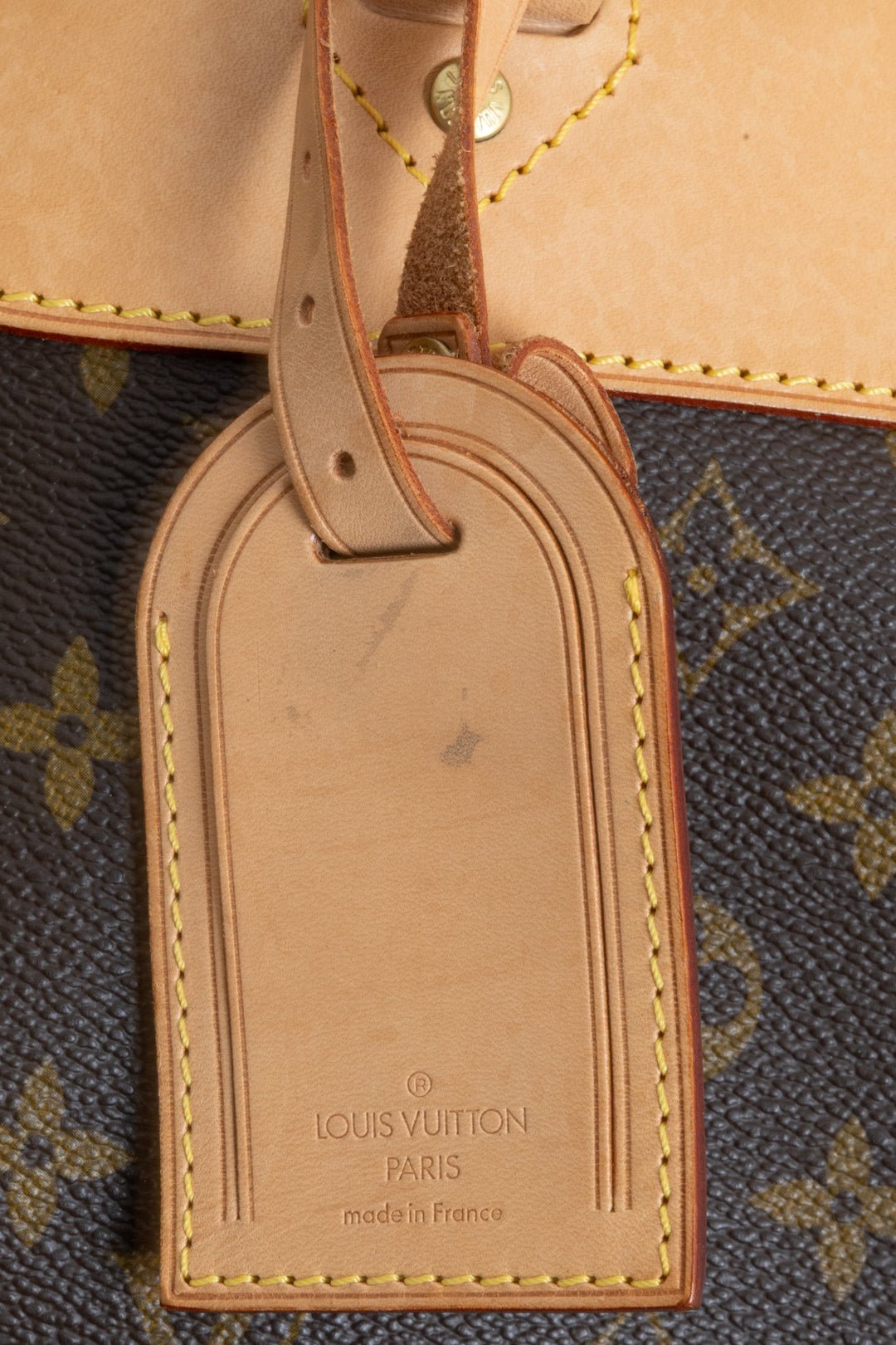 LOUIS VUITTON Alizé Travel Bag 55 MNG Canvas Bag