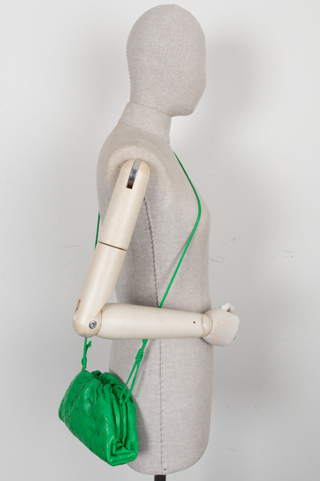 BOTTEGA VENETA Mini Pouch Intrecciato Parakeet