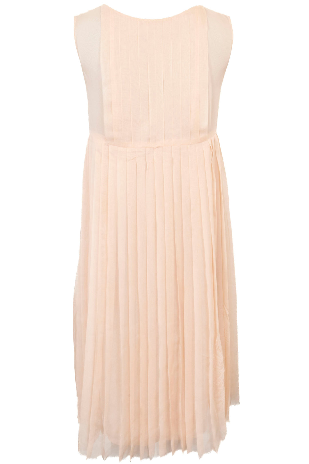 Robe plissée CHANEL Soie Rose