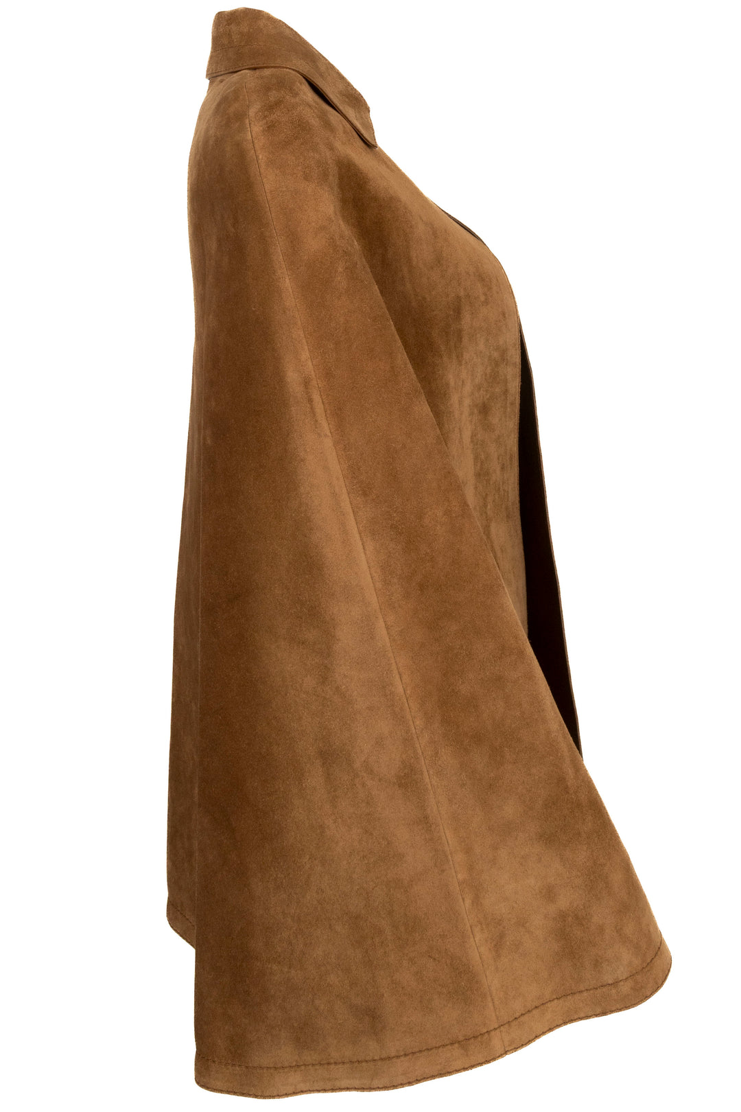 GUCCI Horsebit Suede Cape Brown