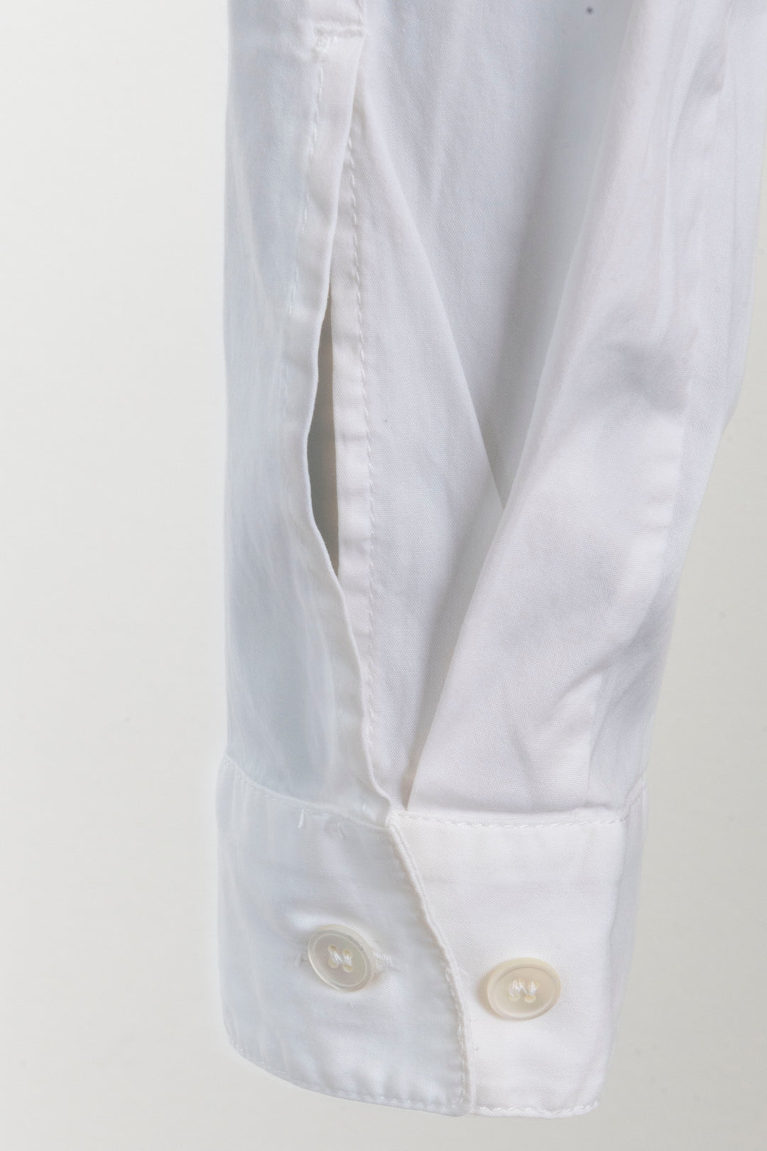 PRADA Chemise zippée coton blanc