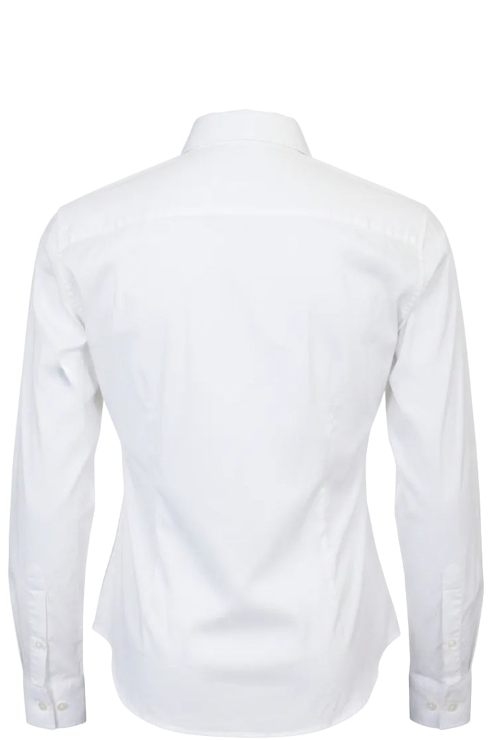PRADA Chemise zippée coton blanc