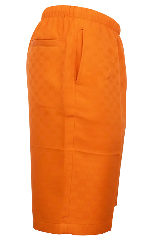GUCCI Supreme GG Shorts Neon Orange