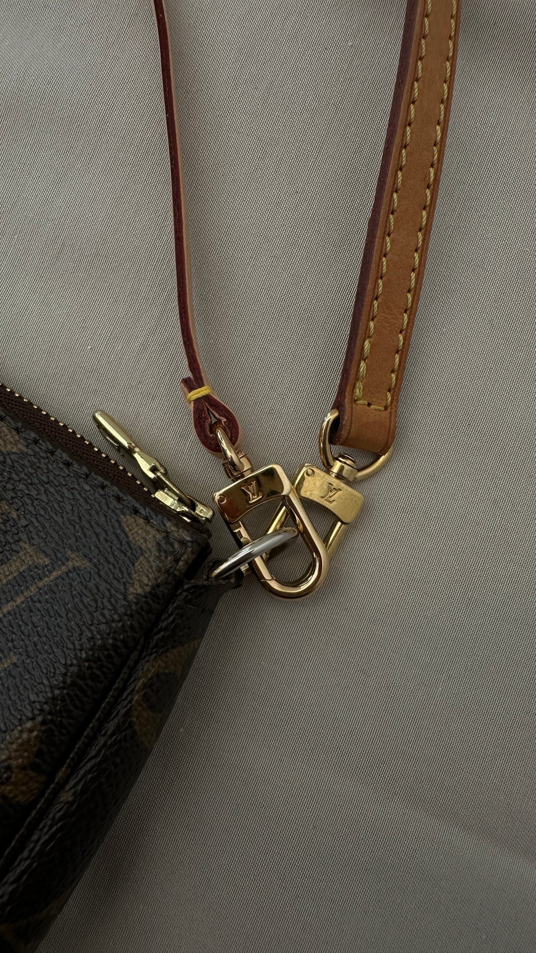 LOUIS VUITTON Pochette Accessoires MNG Canvas