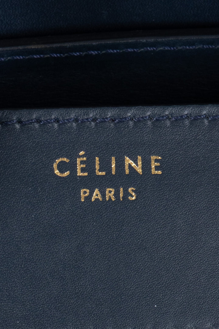 CÉLINE Luggage Mini Tote Bag Tricolor
