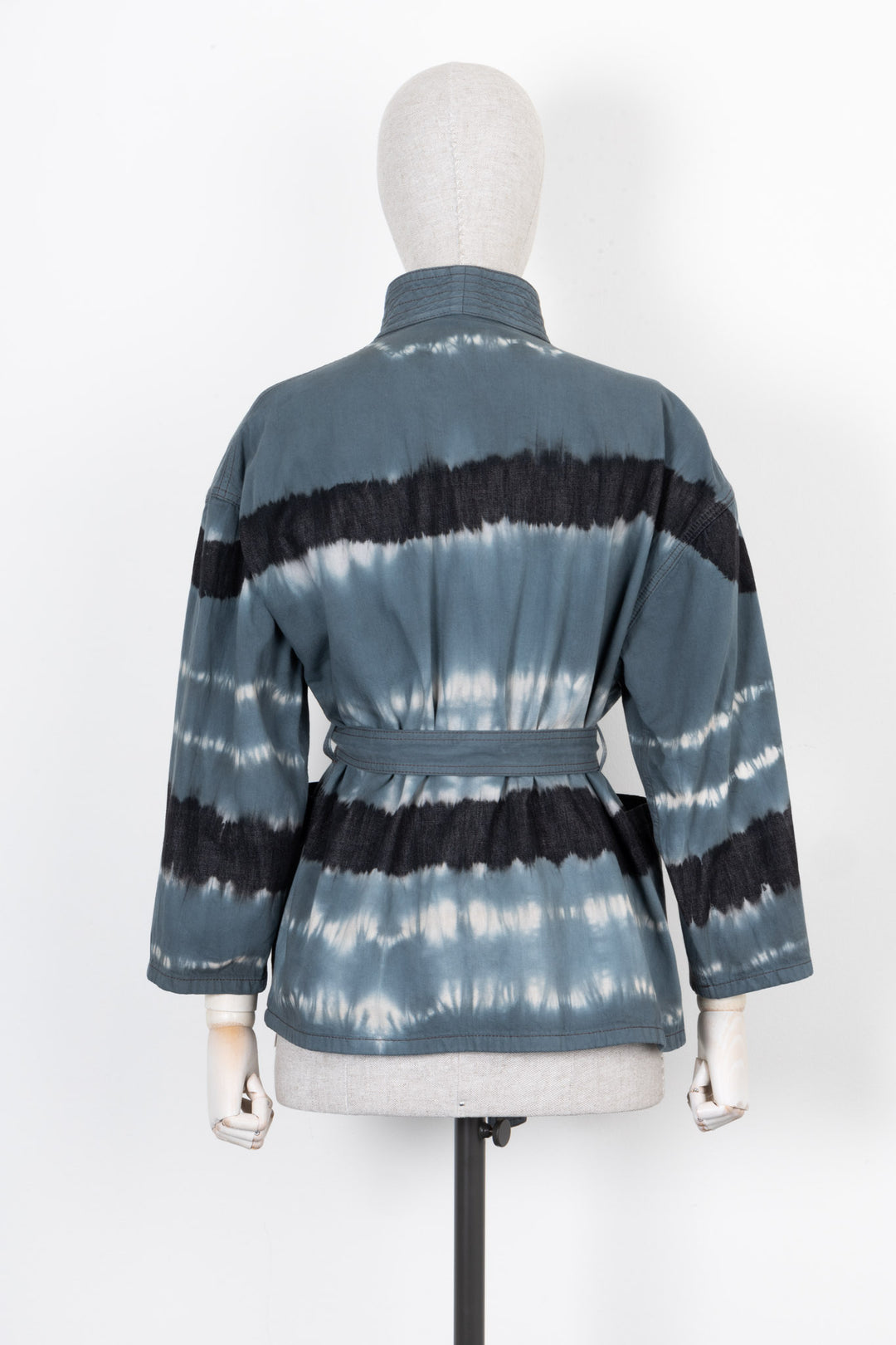 CHRISTIAN DIOR Palto Kimono Batik Blue