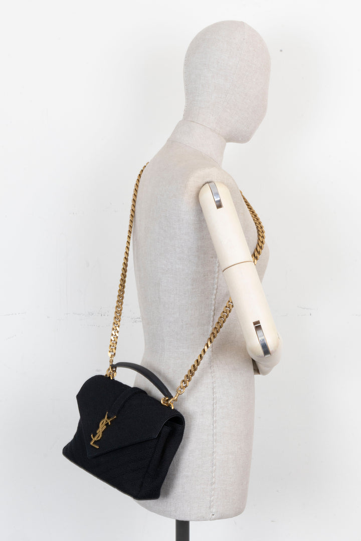 SAINT LAURENT College Bag Medium Black