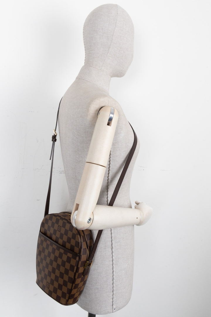 LOUIS VUITTON Ipanema PM Sac Damier Ebène