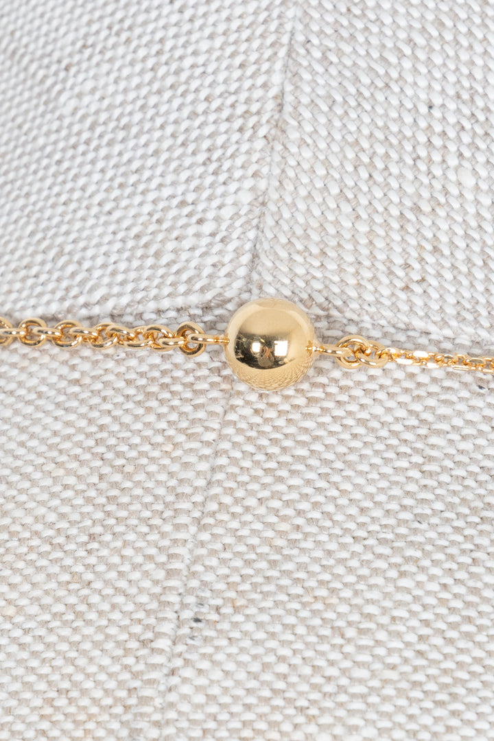 GUCCI Logo Necklace Gold
