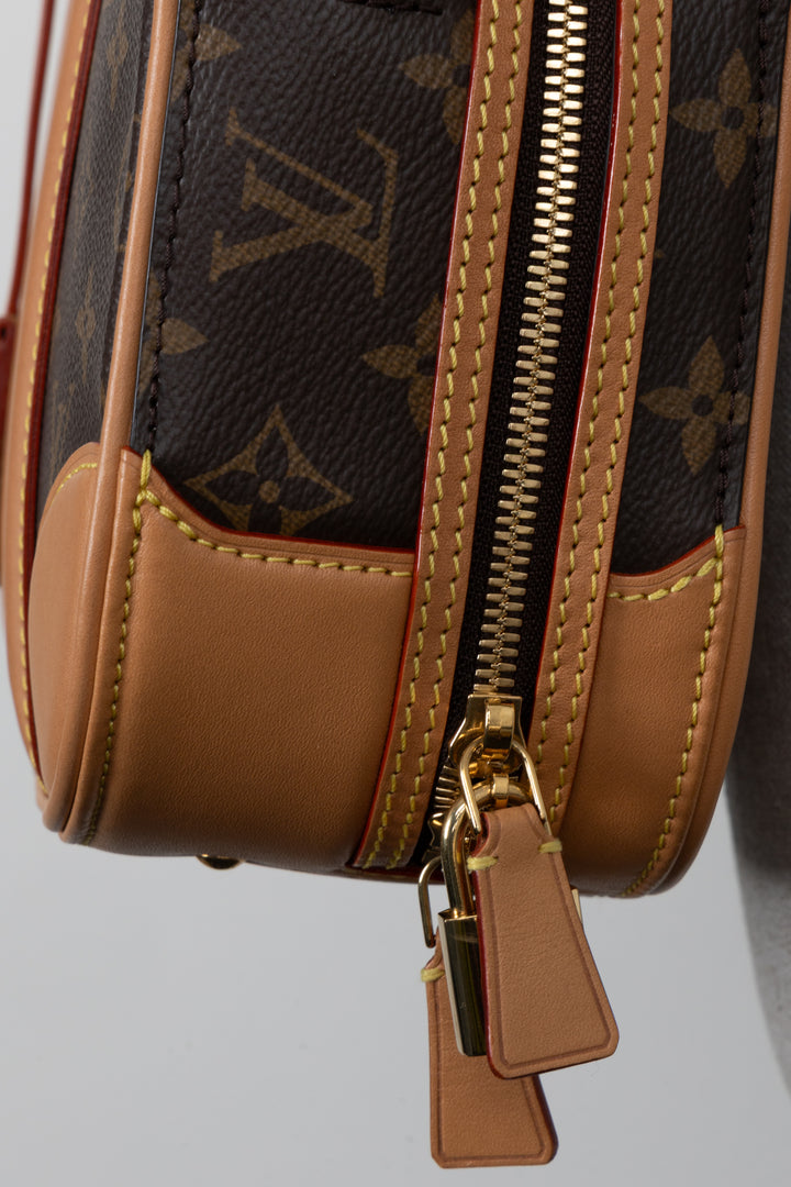 LOUIS VUITTON Valisette PM Crossbody Vanity Case MNG Canvas