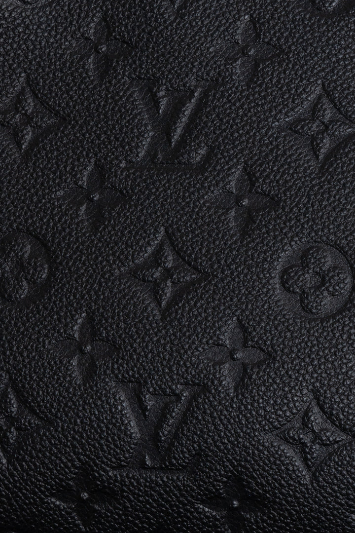 LOUIS VUITTON Montaigne BB Handbag Empreinte Black