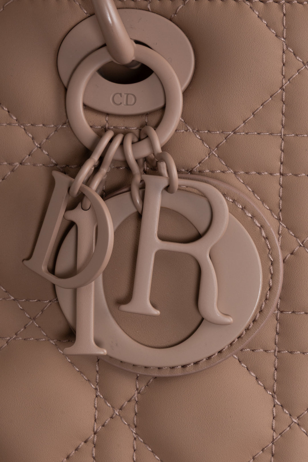 CHRISTIAN DIOR Lady Dior Small All Nude