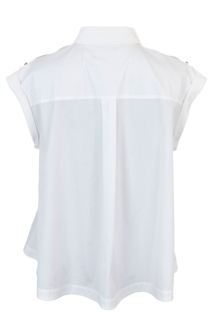 BRUNELLO CUCINELLI Sleeveless Shirt White