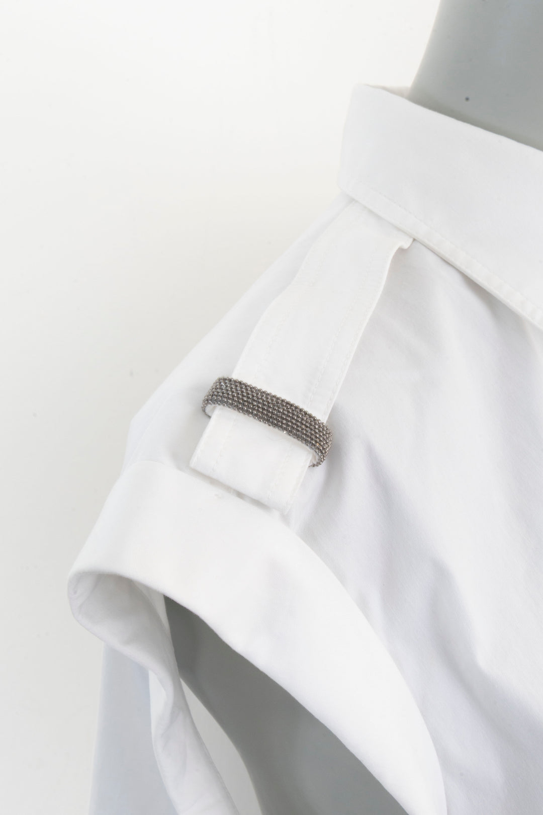 BRUNELLO CUCINELLI Sleeveless Shirt White