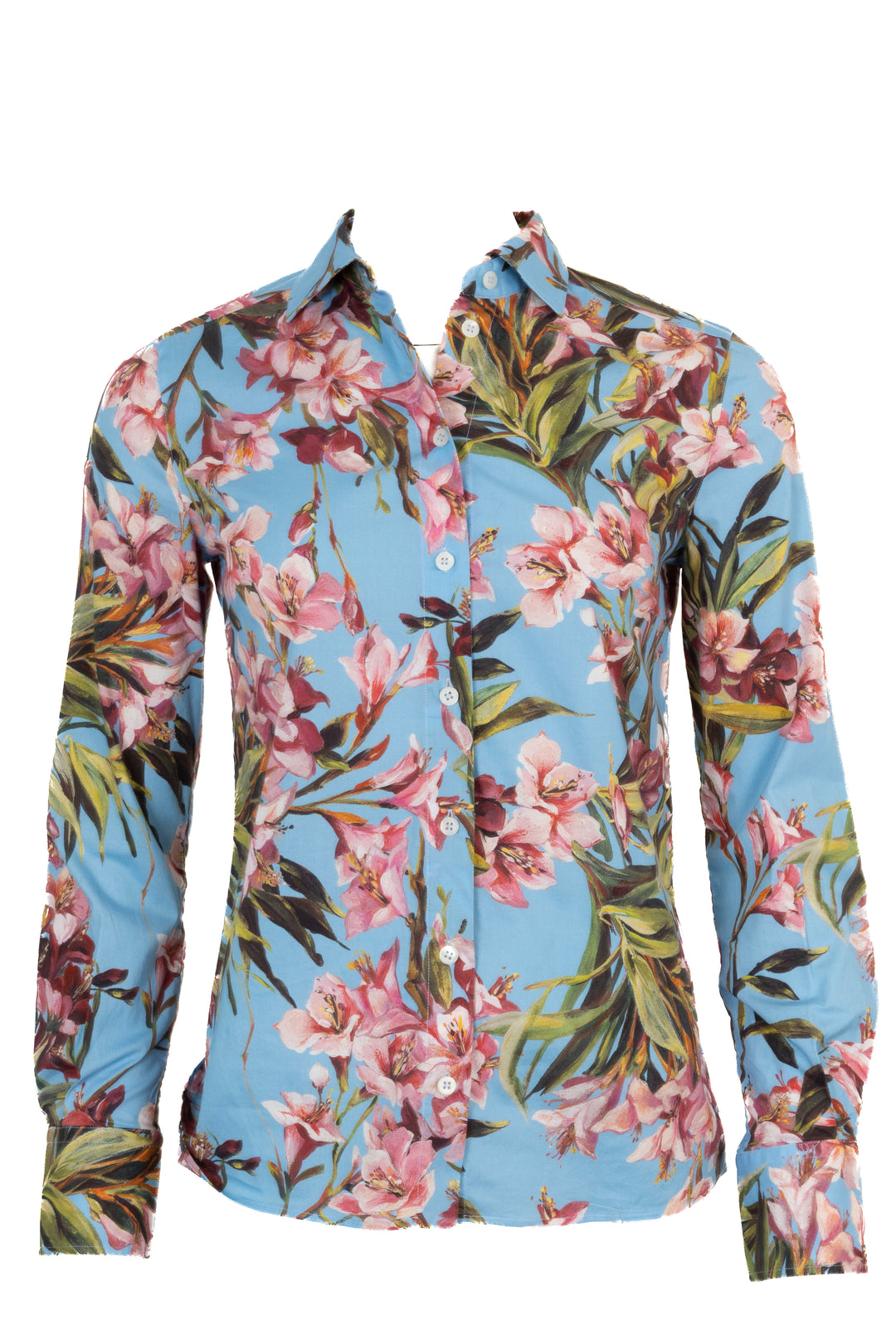 DOLCE&GABBANA Floral Shirt Cotton Multicolor