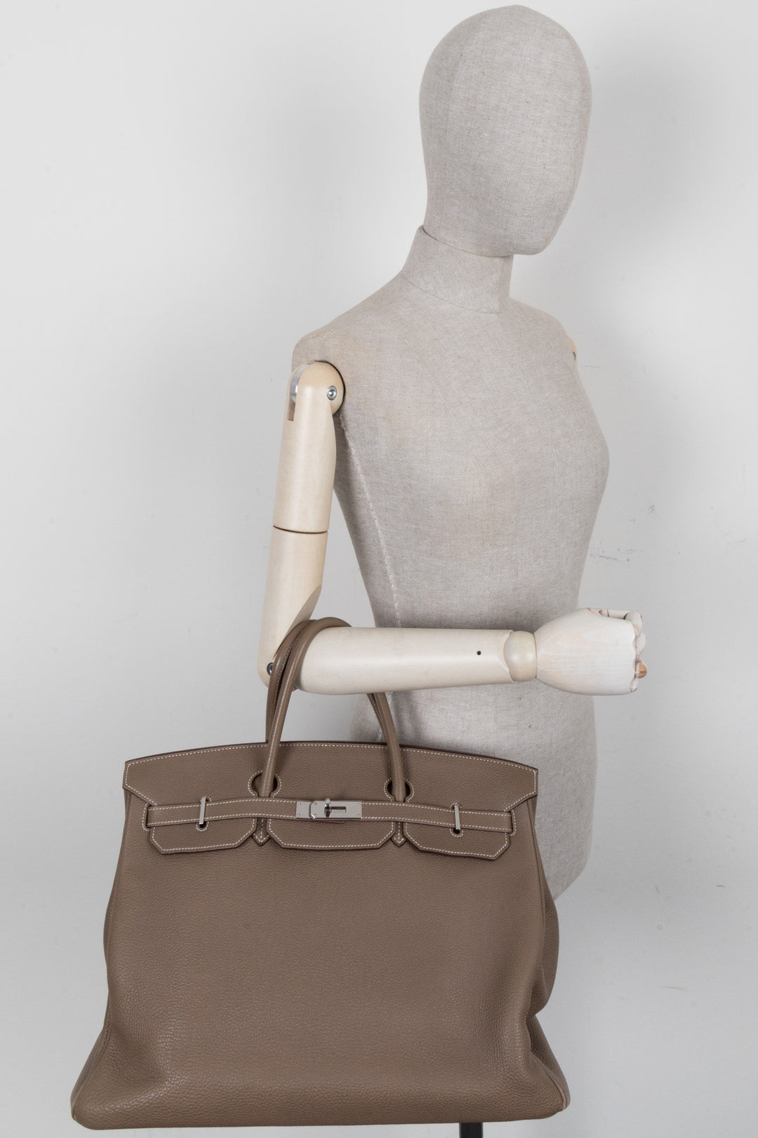 HERMÈS Birkin 40 Togo Etoupe