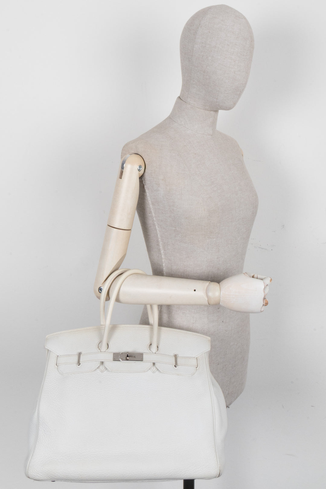 HERMÈS Birkin 35 Togo White