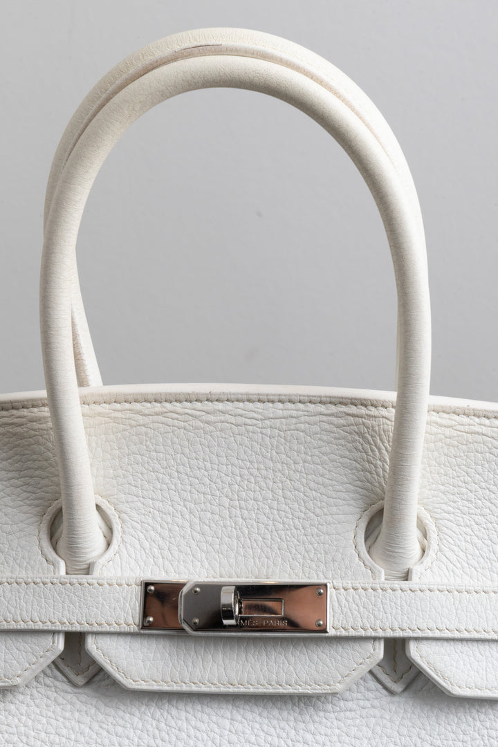 HERMÈS Birkin 35 Togo White