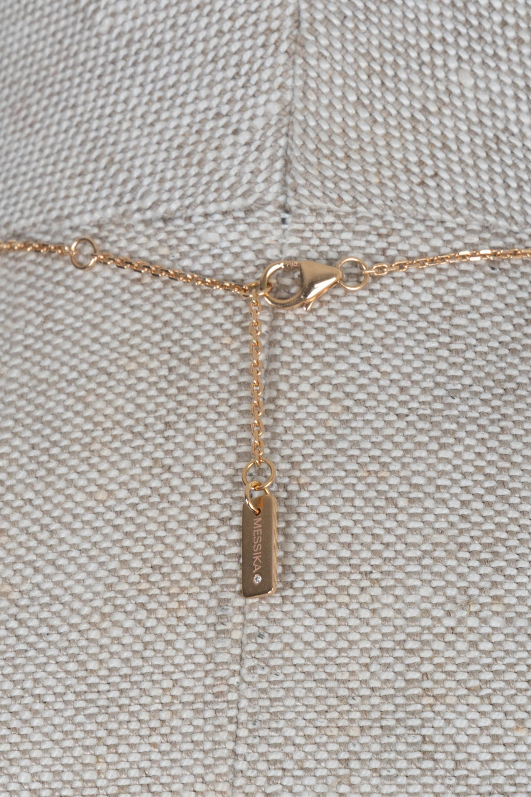 MESSIKA Move Uno Two Row Necklace 18k Rose Gold