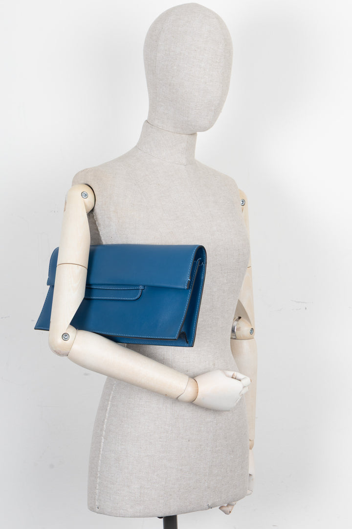 VALENTINO Clutch Leather Blue
