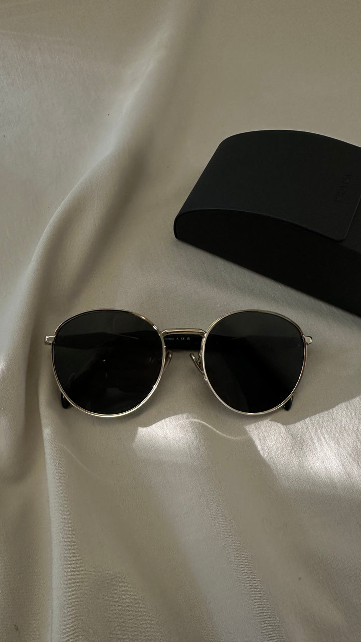 PRADA SPR56Z Logo Sunglasses Gold