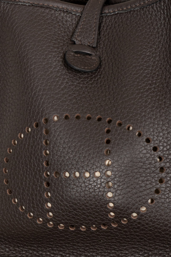 HERMÈS Evelyne 16 TPM Clemence Ébène Havane