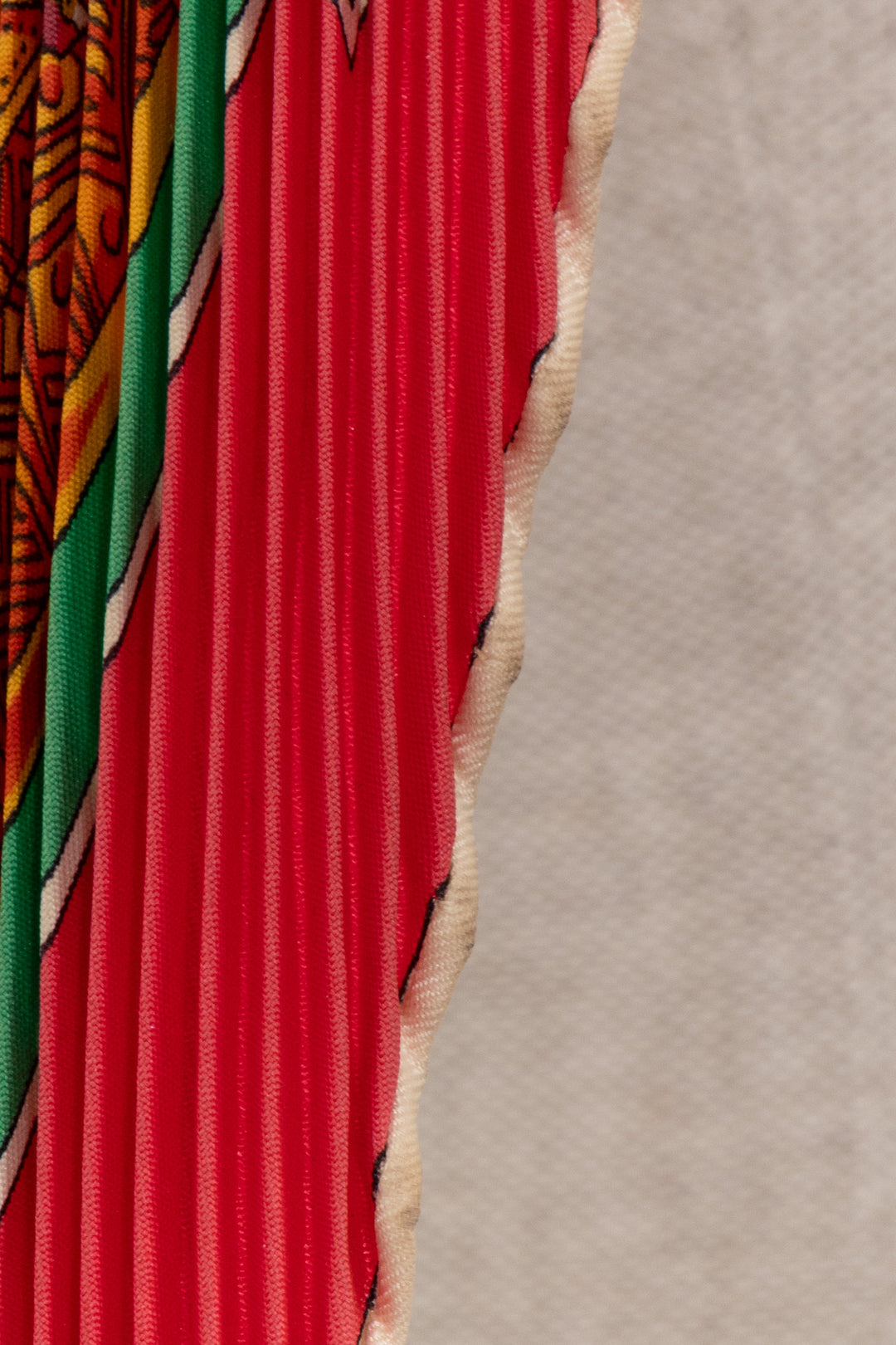 HERMÈS De La Mer Au Ciel Pleated Scarf