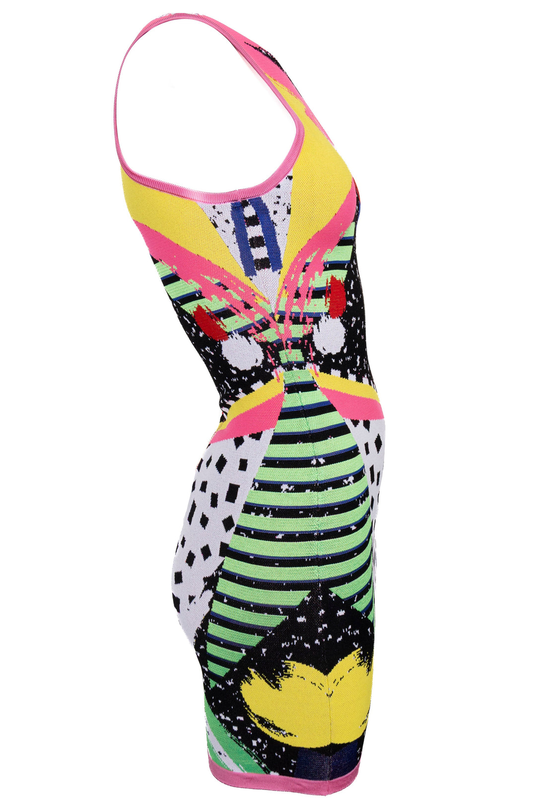 BALMAIN Sleeveless Dress Multicolor