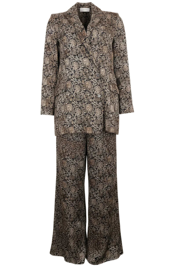 ZIMMERMANN Paisley Lavish Whip Suit Two-Piece Satin