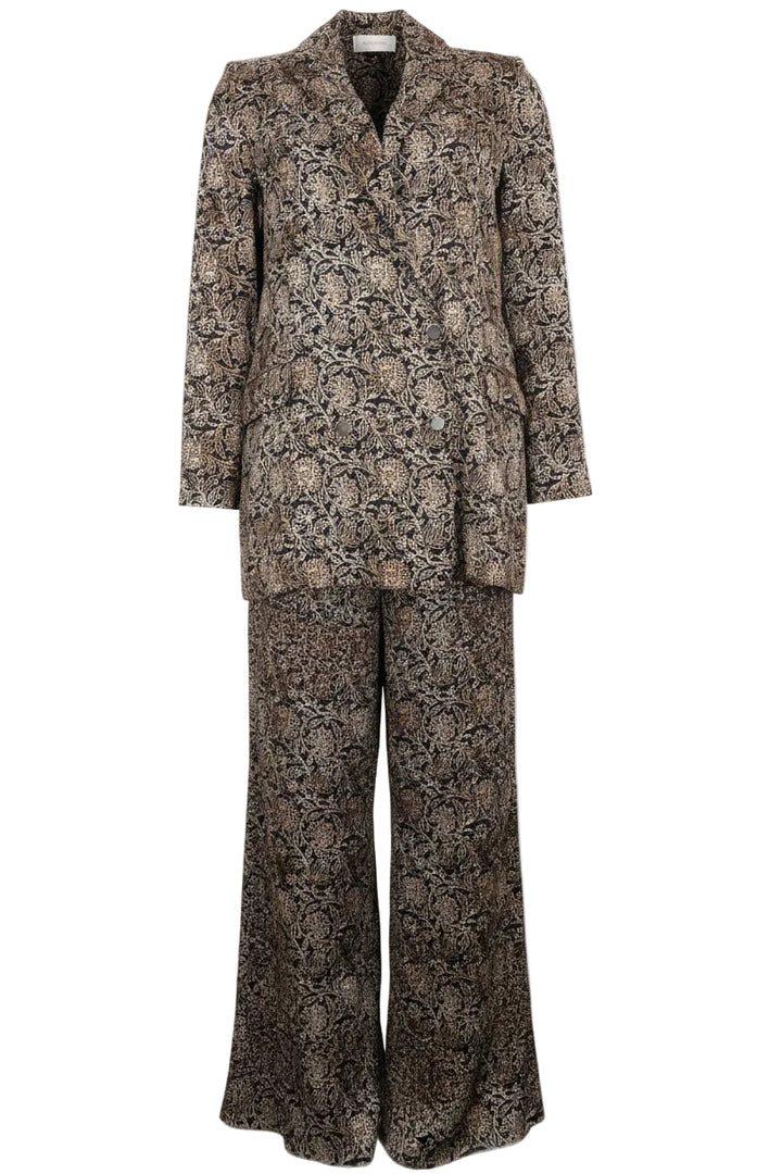 ZIMMERMANN Paisley Lavish Whip Suit Two Piece Satin