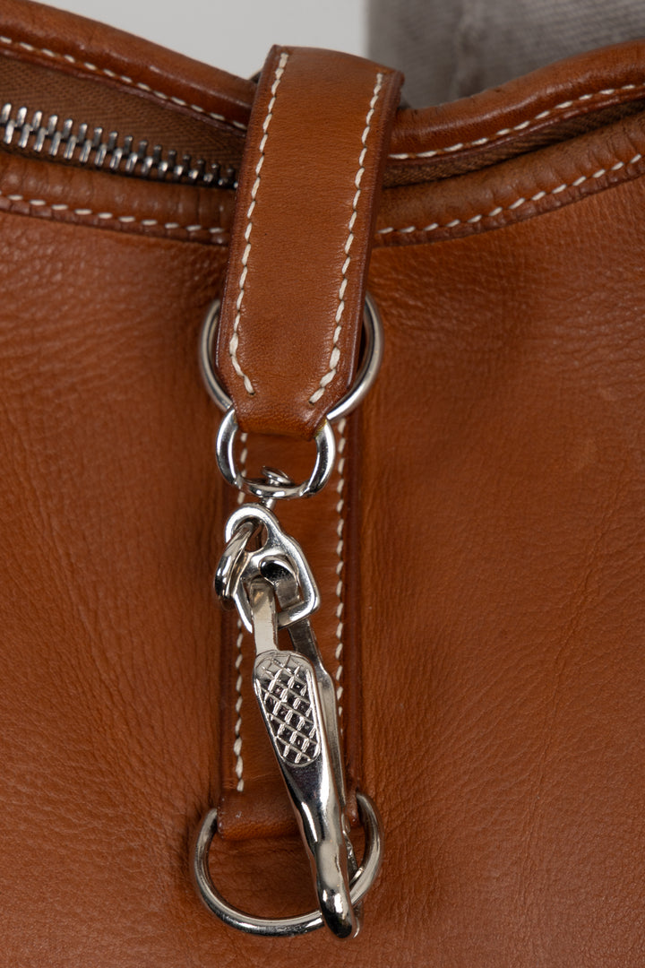 Sac bandoulière HERMÈS Trim II 35 Barenia Gold