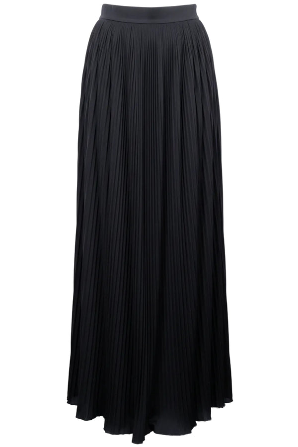 CHANEL Cruise 2018 Pleated Pants Black