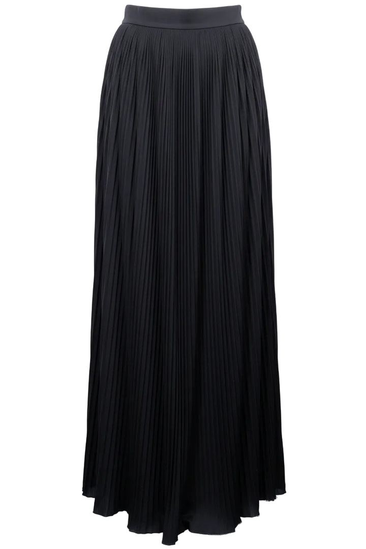 CHANEL Cruise 2018 Pleated Pants Black