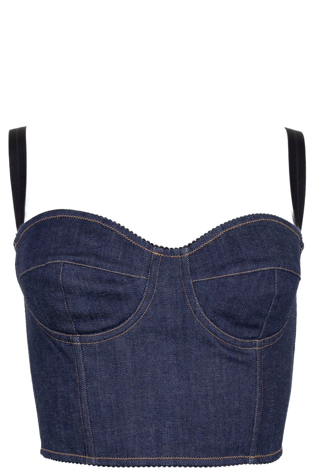 DOLCE&GABBANA Corset Denim Bleu
