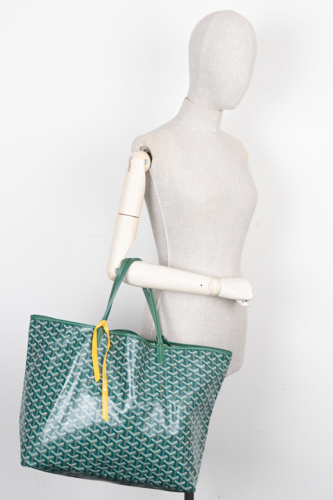 GOYARD Saint Louis GM Goyardine Green